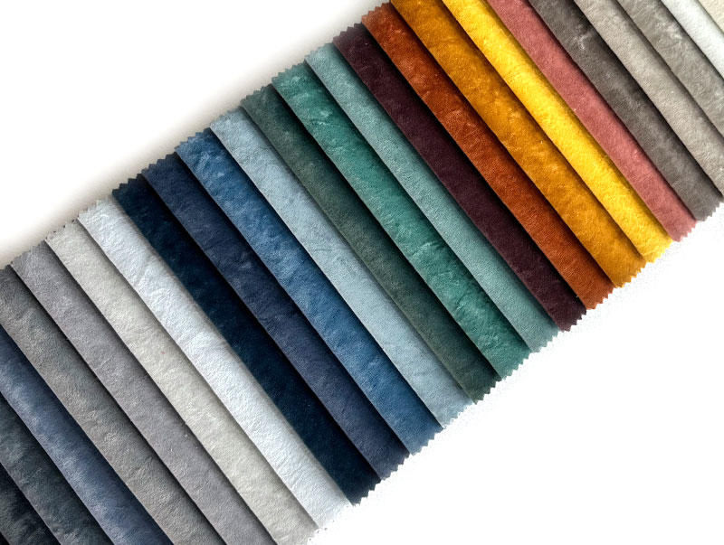 新设计天鹅绒 畅销的软垫绒布 捆绑式沙发丝绒 CX2301